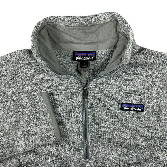 Patagonia Tops - Patagonia Better Sweater 1/4 Zip Women’s Medium Gray Heather Fleece Pullover